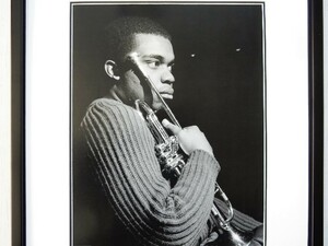 フレディ・ハバード/Hank Mobley.The Turnaroud Album Recording Session 1965/Freddie Hubbard/アートピチャー 額装/Framed Jazz Icon