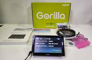 □SANYO Gorilla ポータブルナビゲーション NV-SB540DT 2009年製 サンヨー ゴリラ カーナビ