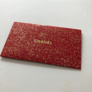 CHANEL シャネル　封筒　新品　未使用　非売品　赤　レッド