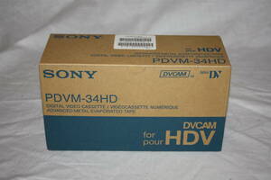 SONY　PDVM-34HD(10本)　新品未使用テープ