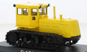 1/43 ソ連 ソヴィエト 耕運機 トラクター 模型 BAZ T-180 yellow 黄色 イエロー 1:43 新品 梱包サイズ60