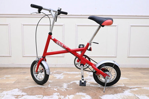 HJ03 ANA 全日空 自転車 ミニベロ 小径車 赤 レッド ジャンク品