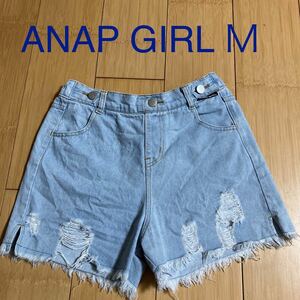 ANAP GIRL デニムショートパンツ Ｍ