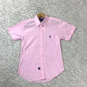 RALPH LAUREN ラルフローレン 半袖シャツ ピンM YA3938