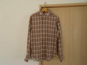 MADE IN ITALY Emme te Enne 100% LINEN SHIRT 麻 リネン シャツ