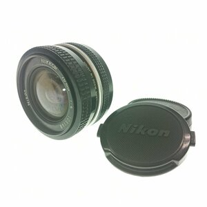 Nikon ニコン NIKKOR 20mm 1:4 一眼レフカメラ用 広角 ズーム レンズマニュアルフォーカス MF ニッコール 光学機器 現状品 中古