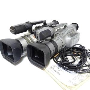 ソニー DCR-VX1000 DCR-VX2000 ビデオカメラ 2個セット Sony 汚れ使用感あり 動作未確認 ジャンク品 100サイズ発送 KK-2701194-302-mrrz