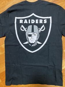 美USED！Supreme NFL Raiders 47 Pocket Tee ブラック　黒　M シュプリーム　レイダース　47 ポケット　Tシャツ