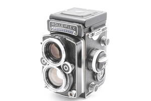 【防湿庫管理・OH済み】Rollei ローライ ROLLEIFLEX 2.8F Planar 80mm F2.8 ローライフレックス 中判フィルムカメラ 二眼レフ (t3372)