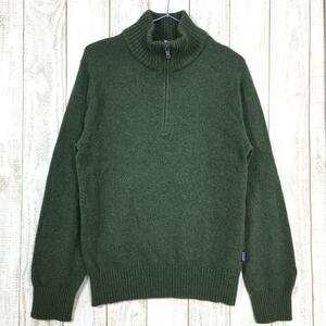 MENs XS パタゴニア マーロウウール 1/4ジップ セーター Merlow Wool 1/4-Zip Sweater 生産終了モデル 入手困難
