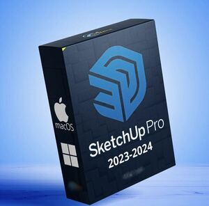 SketchUp Pro 2023 & 2024 for Mac (スケッチ マスター プロフェッショナル 3D モデリング ソフトウェア) v24.0.483