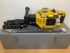 Atlas Copco アトラスコプコ Berema AB PICO14 エンジン式 削岩機 電動ハンマー 破砕 ハツリ 中古 現状品 szlp