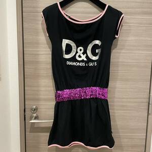 D&G ドルガバ DOLCE&GABBANA ドルチェ&ガッバーナ Tシャツ ワンピース