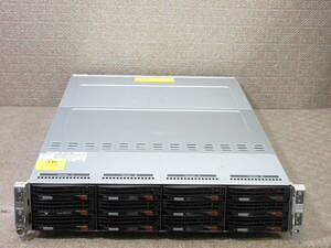 【HDD無】SGI SuperServer CMN2112-217-20【Xeon E5-2667v4 3.2G ×2基/64GB/Supermicro X10DRT-PIBF】×4セット(CPU*8/mem256GB) No.T020