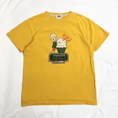 フェローズ アイスクリーム プリントtシャツ Pherrow’s 黄色 XL