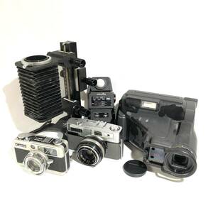 【ジャンク品！】MINOLTA Uniomat Canon demi EE17 AUTO BELLOWS FUJIFILM インスタントカメラ他【2594661-1/285/rgmry】