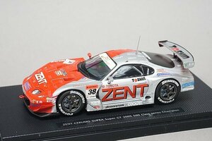 EBBRO エブロ 1/43 Toyota トヨタ ゼント セルモ スープラ スーパーGT 500 チャンピオン 2005 #38 43771