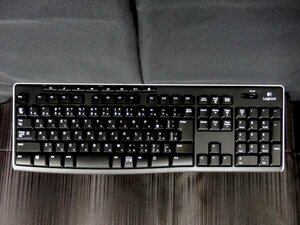 ロジクール ワイヤレスキーボード K270 日本語108 USB接続 Logicool Unifying フルサイズ