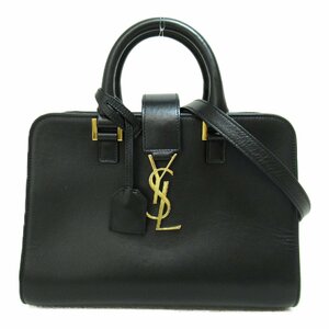 サンローラン ベイビー カバス ショルダーバッグ ブランドオフ SAINT LAURENT カーフ（牛革） ショルダーバッグ カーフ 中古 レディース