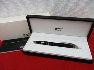 【17477】限定モデル★MONTBLANC モンブラン★ボールペン スターウォーカー MP105657 / ミッドナイトブラック レジン (箱・説明書付き)