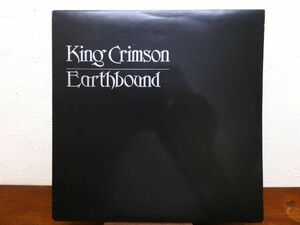 S) KING CRIMSON キング・クリムゾン 「 EARTHBOUND 」 LPレコード UK盤 2343 092 @80 (Z-27)