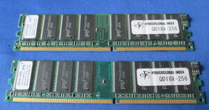 DDR-400　256MB　2枚組