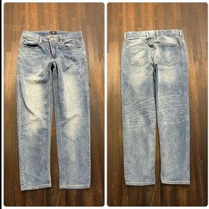 メンズ パンツ GAP ギャップ ジーンズ スウェット デニム スリム 細身 加工 FE962 / 約W31 全国一律送料520円