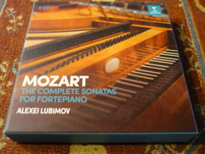 輸入仏エラート　6枚組CDBOXモォツァルト　フォルテピアノのためのソナタ全集　アレクセイ・リュビモフ(フォルテピアノ)