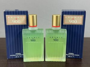 レア 未使用品 ARAMIS アラミス 900 ハーバル ダブルアクショントニック 100ml 2本セット