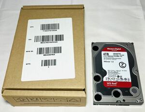 KGNY4050 Western Digital Red ウェスタンデジタルレッド WD40EFRX 3.5インチHDD SATA 4TB ハードディスク ジャンク 現状品 ②
