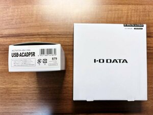 【送料無料】I-O DATA アイ・オー・データ ポータブルブルーレイドライブ BD EX-BD03K 　別売ACアダプター(USB-ACADP5R)付き