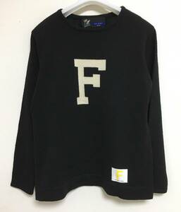 FAT エフエーティー Fロゴ　ウール スキー ニット セーター size M～ L相当