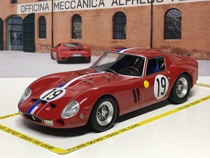 KK scale 1/18 Ferrari 250 GTO 1962 No.19, 2nd 24h Le Mans　ダイキャスト製　フェラーリ