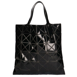 イッセイミヤケ ISSEY MIYAKE BAOBAO トートバッグ PVC ブラック レディース 中古