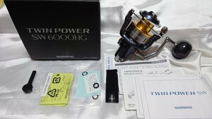 日本製 大型リール　SHIMANO(シマノ)　15TWIN POWER(ツインパワー)　SW 6000HG【定価】￥59,500