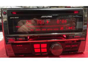 ALPINE アルパイン 2DIN CD MD プレーヤー デッキ AM FM オーディオ MDA-W920JB　（AA-1171）