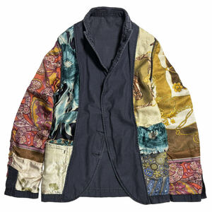 デカダンス期 スカーフ再構築ジャケット コムデギャルソンオムプリュスHOMME PLUS 11AW 2011AW Scarf Reconstructed Jacket ポールハーデン