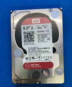 WD Red 6TB　WD60EFRX　ジャンク　SATA　HDD　3.5インチ