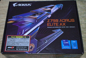 GIGABYTE Z790 AORUS ELITE AX ATX マザーボード [Intel Z790チップセット搭載] 