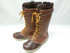 L.L.bean ビーンブーツ サイズUS7 ブラウン 290707 ALL WEATHER BOOT Womens Tek 25 レディース アウトドア レインブーツ エルエルビーン