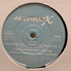 Various Lost House Tracks Vol. 4 /12インチ　レコード