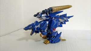 ゾイド ZOIDS「バーサークフューラー塗装(ブルー&シルバー)」完成品/美品/ジャンク扱い