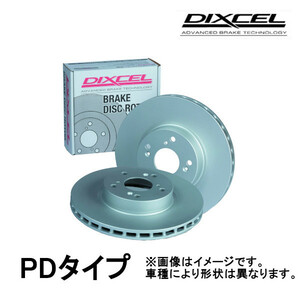 DIXCEL ブレーキローター PD フロント インプレッサ STi A-Line 標準ブレーキ GRF、GVF 09/2～ PD3617047S