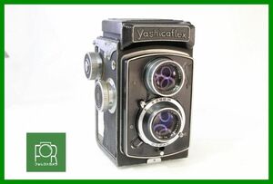 【同梱歓迎】実用■Yashicaflex Yashimar F3.5 80mm■■シャッター全速完動■AH1105