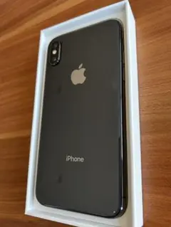 iPhone X Space Gray 256 GB au