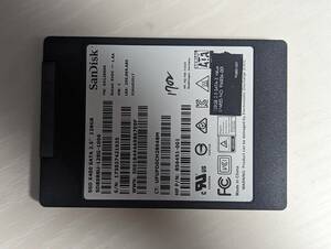 SanDisk　SSD 128GB【動作確認済み】1702