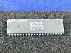 Z8400B1【即決即送】SGS CPU Z80CPU [AZT4-5-21/278983M] SGS CPU １個