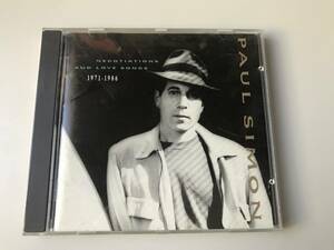 PAUL SIMON ポール・サイモン/NEGOTIATIONS AND LOVE SONGS 1971-1986