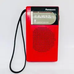 Panasonic AM専用ポータブルラジオ R-1006 レッド 赤
