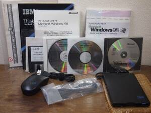 【中古・初出】IBM Thinkpad X20の付属品一式 ジャンク扱い